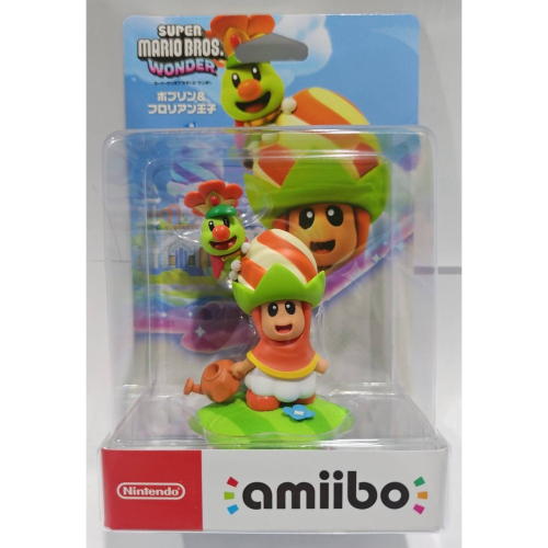 ＜譜蕾兒電玩＞（全新）amiibo 公仔 苞普林&花洛里安王子 超級瑪利歐兄弟 驚奇 系列