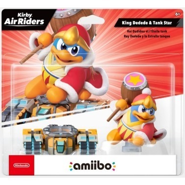 amiibo 公仔 帝帝帝大王＆坦克之星 卡比的馭天飛行者系列