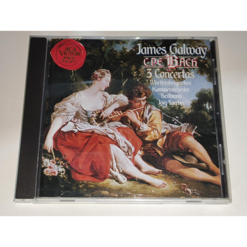 Galway 高威 C. P. E. Bach 3 Concertos Faerber 海爾布隆符騰堡室內管弦 RCA