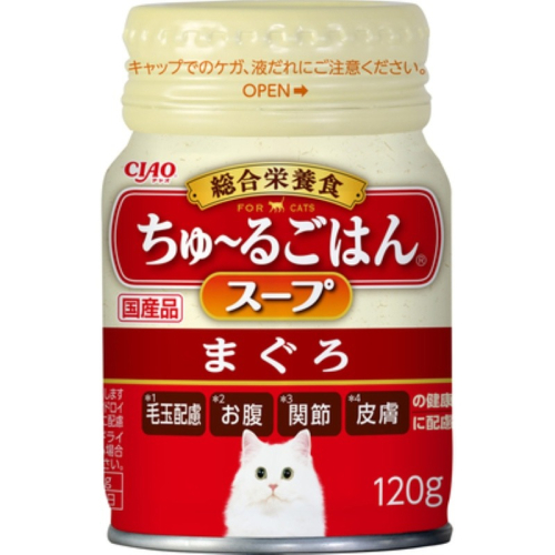 CIAO 日本製 啾嚕飲 綜合營養食 120g 保健品 貓零食 補水 貓肉泥 INABA