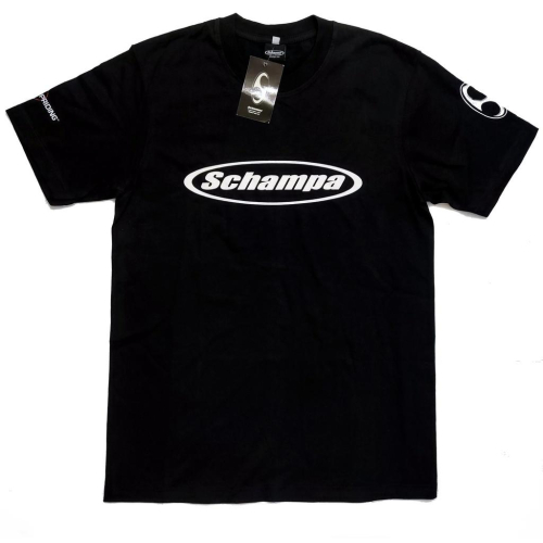【美國專業騎士大廠】Schampa T-shirt Never Stop Riding黑色短袖潮T 純棉短T 現貨M號