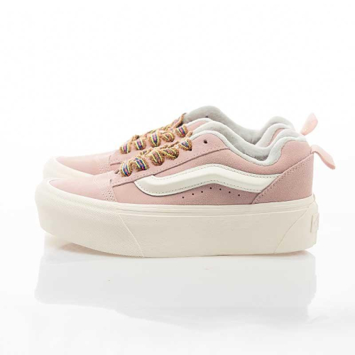 [unclev1966] Vans Knu Skool 粉紅 草莓牛奶 麵包鞋 厚底 增高 女孩限定