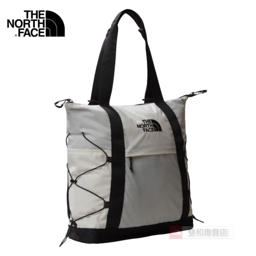 -滿3000免運-[雙和專賣店] THE NORTH FACE 22L 背提兩用托特包/52SV/白黑
