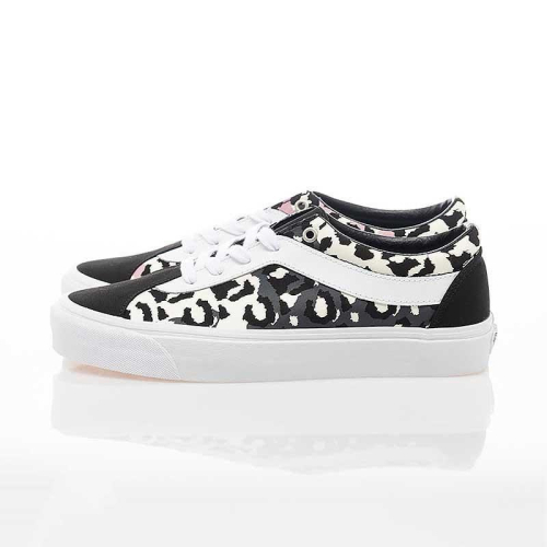 [unclev1966] Vans Bold NI 斑馬紋 陰陽色 粉色 黑色 軟墊 滑板鞋 男女款