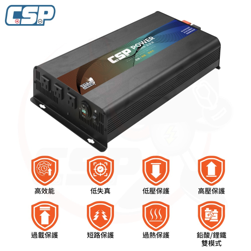 PD-2000 行動辦公室電力 3C充電 停電 深循環電池 足功率 無虛標 4000W瞬間電流 保固三年