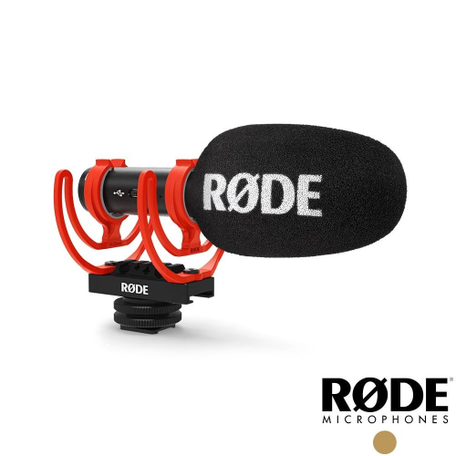 【RODE】VideoMic GO II 輕型指向性機頂麥克風 RDVMGOII (公司貨)