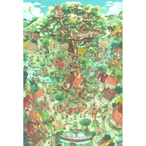 解謎拼圖 二手 無盒損缺件受潮