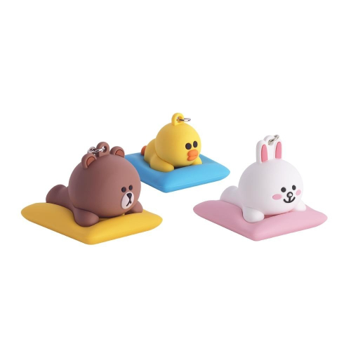 【iPASS 一卡通】LINE FRIENDS 立體造型一卡通《晚安熊大 / 晚安兔兔 / 晚安莎莉》