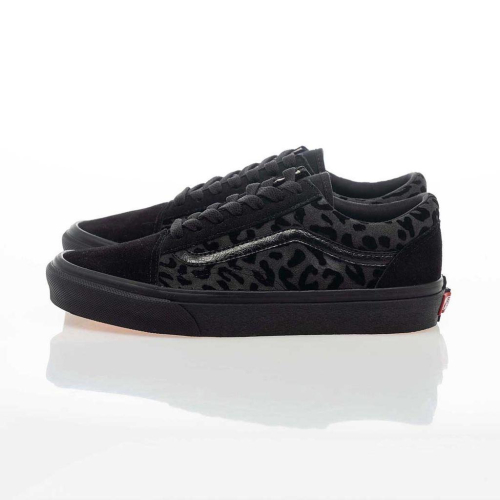 [unclev1966] Vans Old Skool 全黑 麂皮 動物紋 豹紋 日系 滑板鞋 男女款