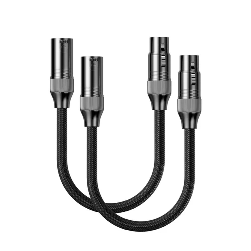 Fosi Audio 原廠 XLR 訊號線 30cm (一對)