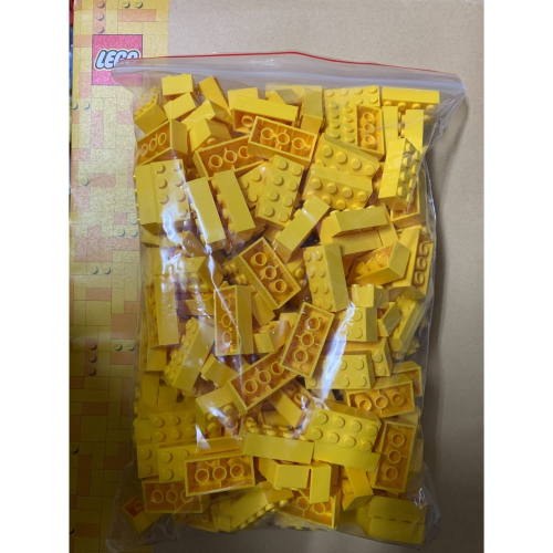 Lego 基本磚 黃色 一袋