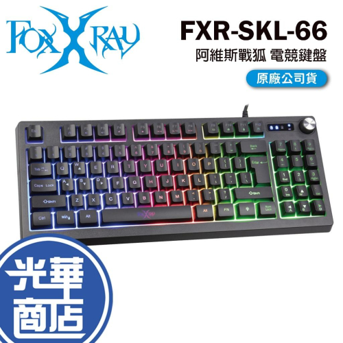 FOXXRAY 狐鐳 FXR-SKL-66 阿維斯戰狐 電競鍵盤 有線鍵盤 遊戲鍵盤 光華商場 公司貨
