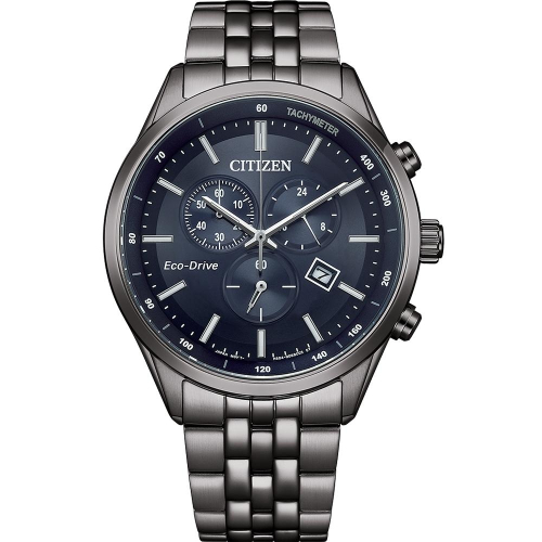 CITIZEN 星辰 GENTS 亞洲限定 光動能 碼錶計時腕錶-42mm AT2577-57L