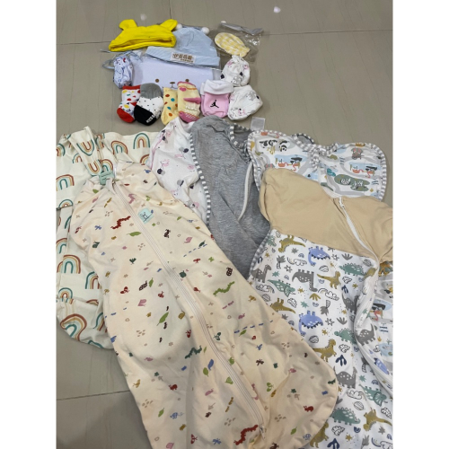 新生兒包巾襪子