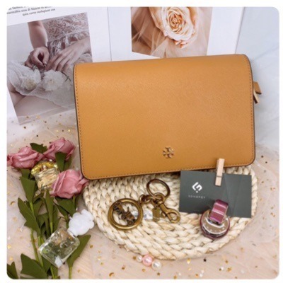 美國代購??台灣現貨 Tory Burch｜TB 小金防刮 信封包