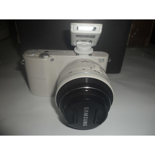 極新 Samsung NX1000 白色 微單眼 2030萬像素 ( 約9.5成以上新 )