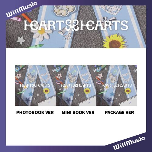微音樂?部分有貨 HEARTS2HEARTS - 1ST SINGLE [THE CHASE]