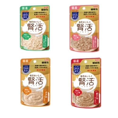 愛喜雅AIXIA 腎活主食餐包(1-4號) 共4種 40g