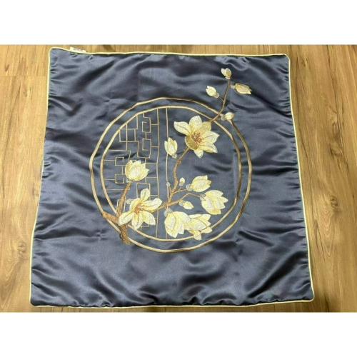 【二手】刺繡 抱枕套(無枕芯)