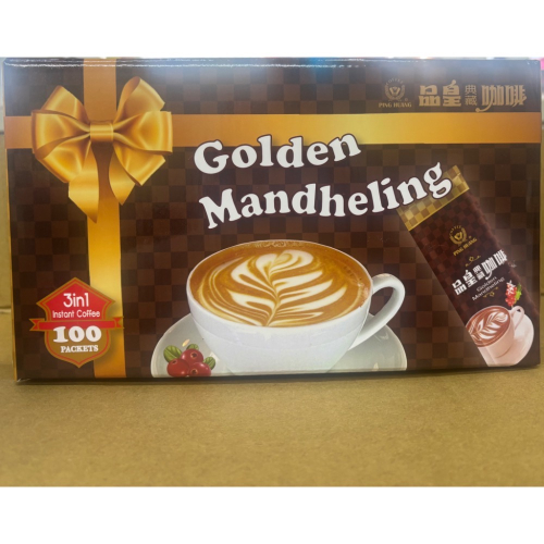 品皇咖啡—典藏黃金曼特寧 三合一咖啡 100包