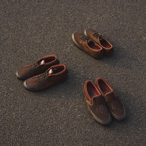 [unclev1966] 代購 Vans X Randomevent DX 聯名 駿馬 深棕色 棗紅色 仿毛 滑板鞋