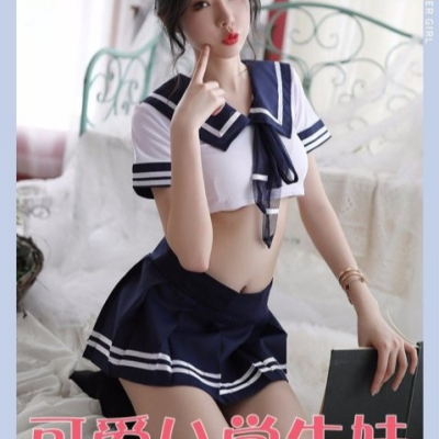 性感 經典 學生服 日式 水手服 開衩 短裙 主播 外拍 熱舞 展場 表演 衣服 道具服 角色扮演 夜店 廟會 服裝 辣