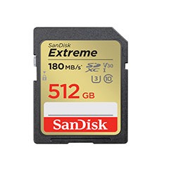 SanDisk Extreme SDXC 512GB