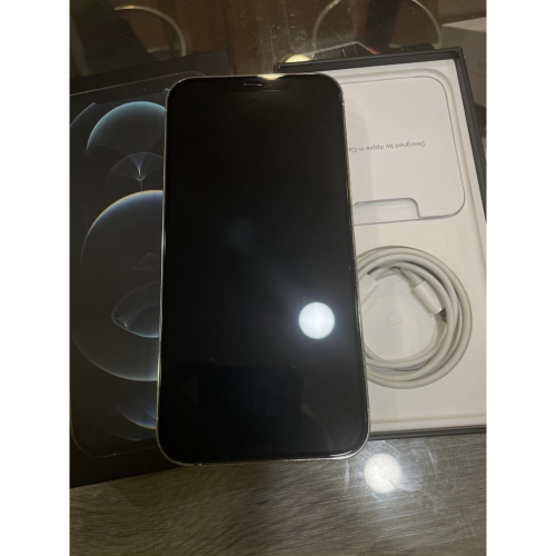 【永和樂曄通訊】二手九成新 Apple iPhone 12 Pro Max 128GB 銀色 使用正常 外觀良好 無維修