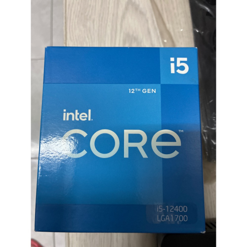 全新 未拆封 [ 台南高雄可面交 ] intel i5 12400 CPU