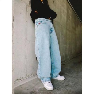 王一博同款TBZ Big Boy Jeans 滑板DLH寬鬆闊腿牛仔 對版
